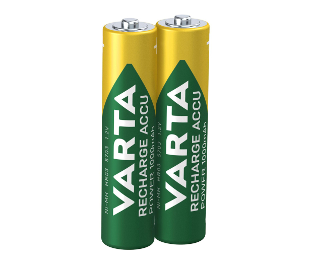 VARTA Recharge Accu Power AAA 1000mAh (2 szt.) 5703301402 - 1456592 - zdjęcie 3